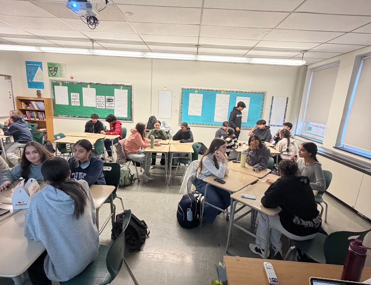 CCC members in an interest meeting at Livingston High School